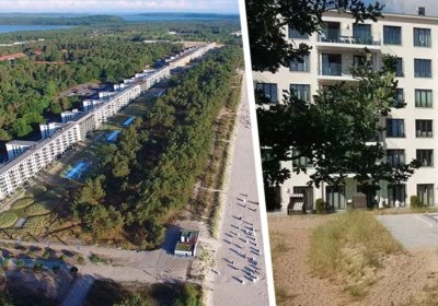 На острове Рюген можно отдохнуть в гигантском отеле, построенном Гитлером