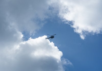 В Финляндии столкнулись и упали два вертолета