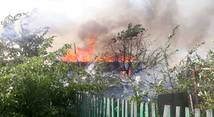 В Ида-Вирумаа при пожаре погибла 65-летняя женщина