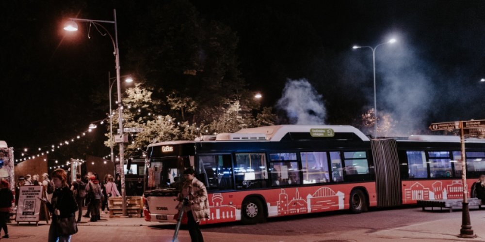 В Тарту начнет работать ночной автобус