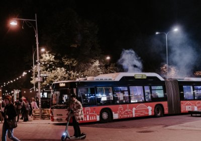 В Тарту начнет работать ночной автобус