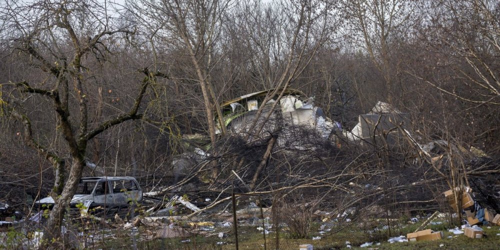 Эстонские криминалисты находятся в районе авиакатастрофы в Литве