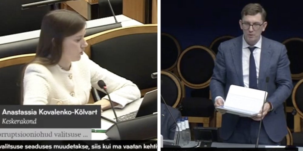 Это я в общем сказал: премьер-министру на прошлой неделе пришлось извиняться за то, что после ответа на запрос депутата Рийгикогу Анастасии Коваленко-Кылварт он, садясь, сказал двум сидящим рядом министрам «Тяжело быть дурой». 