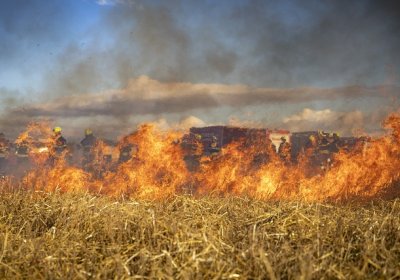 Пожары охватили всё Средиземноморье