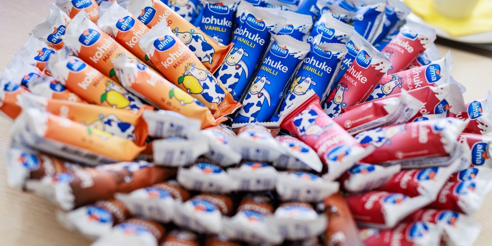 В магазинах появятся новые творожные сырки от Valio Eesti