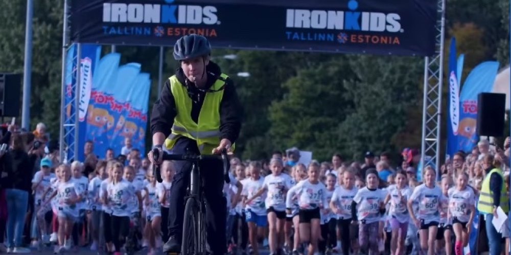 Рекорд: в детском забеге Ironman Tallinn приняли участие 1300 детей