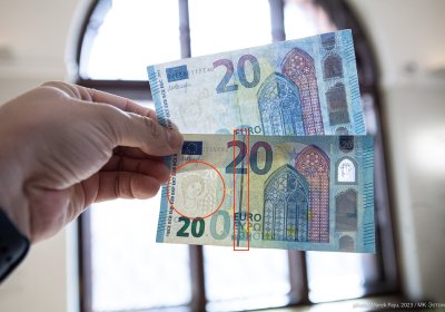 Полиция предупреждает о фальшивых купюрах достоинством 20 евро