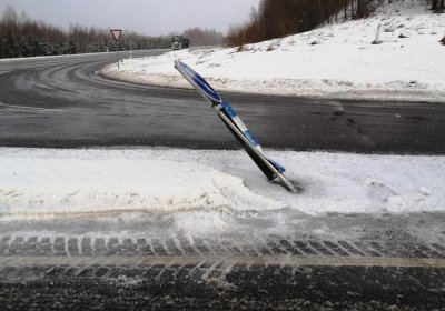 На шоссе в Эстонии вступают в силу зимние ограничения скорости