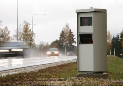 На Нарвском шоссе начали работать новые камеры контроля скорости