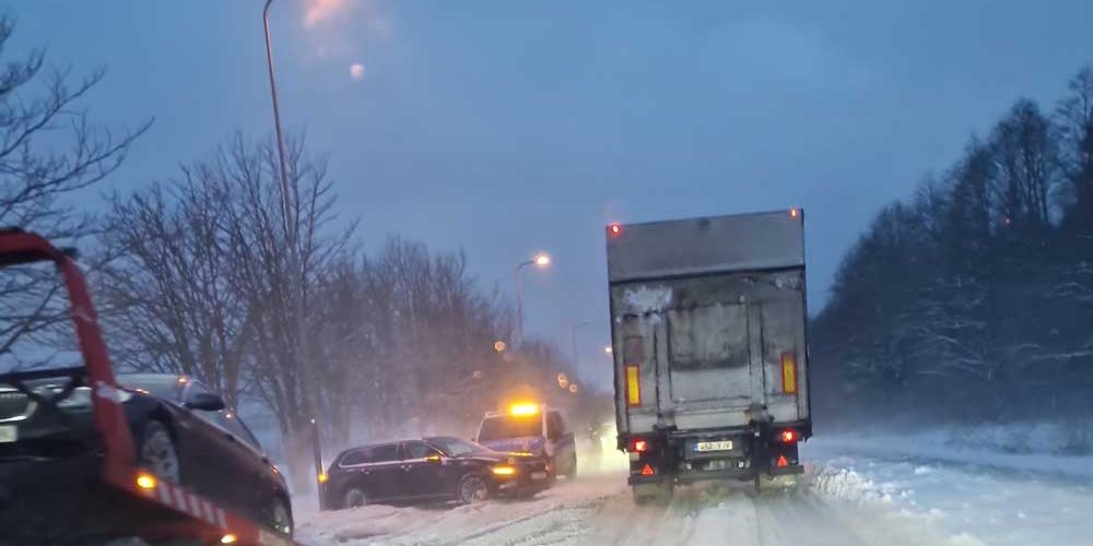 Снежная буря сделает дорожные условия опасными