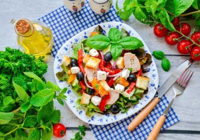 Греческий салат по-критски