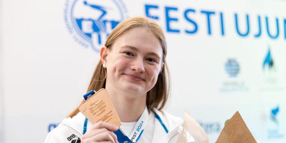 Энели Ефимова в очередной раз побила рекорд Эстонии