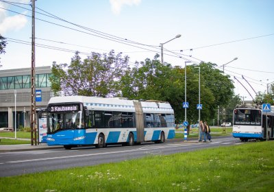 Tallinna Linnatransport выставил старые троллейбусы на аукцион