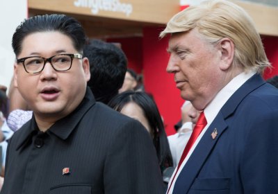 Kim Jong-un and Donald Trump