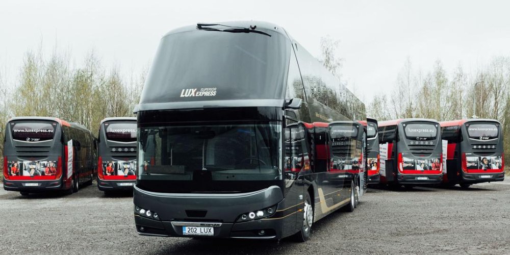 Lux Express выводит двухэтажные автобусы на маршрут Таллинн – Тарту