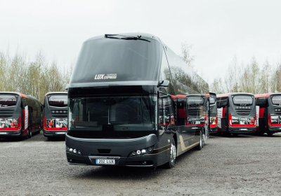 Lux Express выводит двухэтажные автобусы на маршрут Таллинн – Тарту
