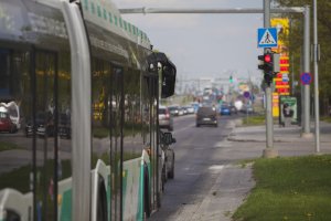 Из-за дорожных работ в Таллинне временно изменится маршрут автобуса № 3,
