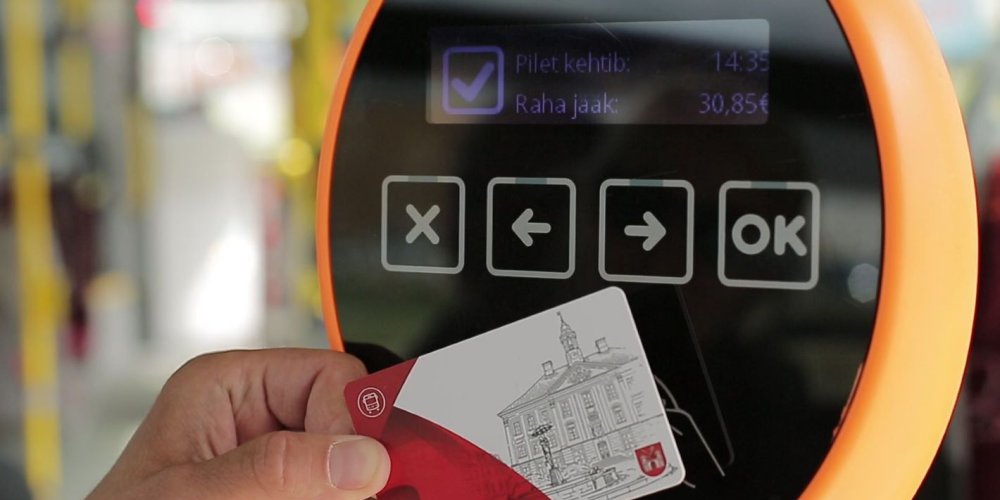 Проездная карточка на автобус в Тарту подорожала до 3 евро
