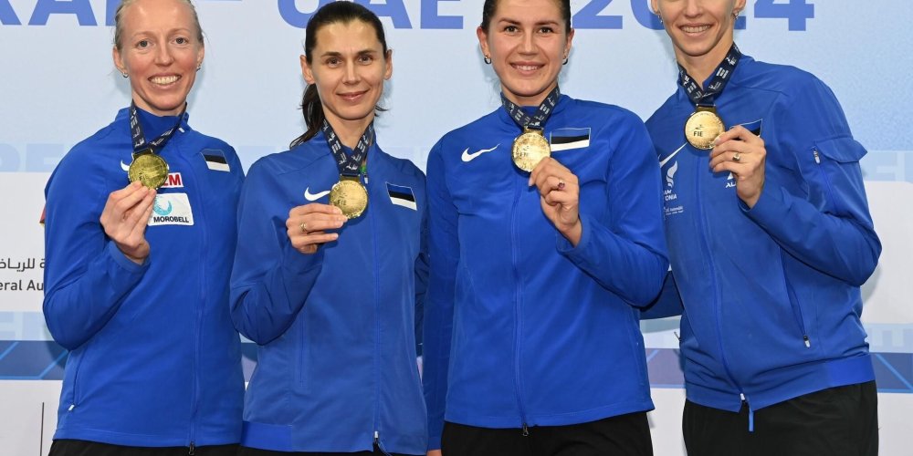 Эстонские шпажистки выиграли этап Кубка мира
