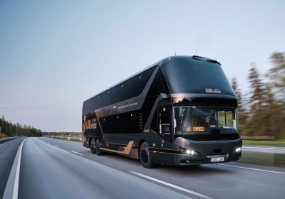Компания Lux Express запустила двухэтажные автобусы на маршруте Таллинн-Тарту