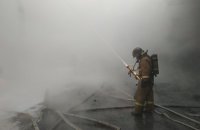 В волости Тойла Ида-Вируского уезда горит торфяник