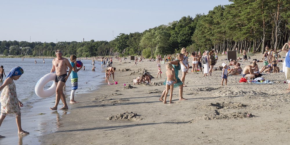 Пляжный сезон в Таллинне прошел без значительных проблем