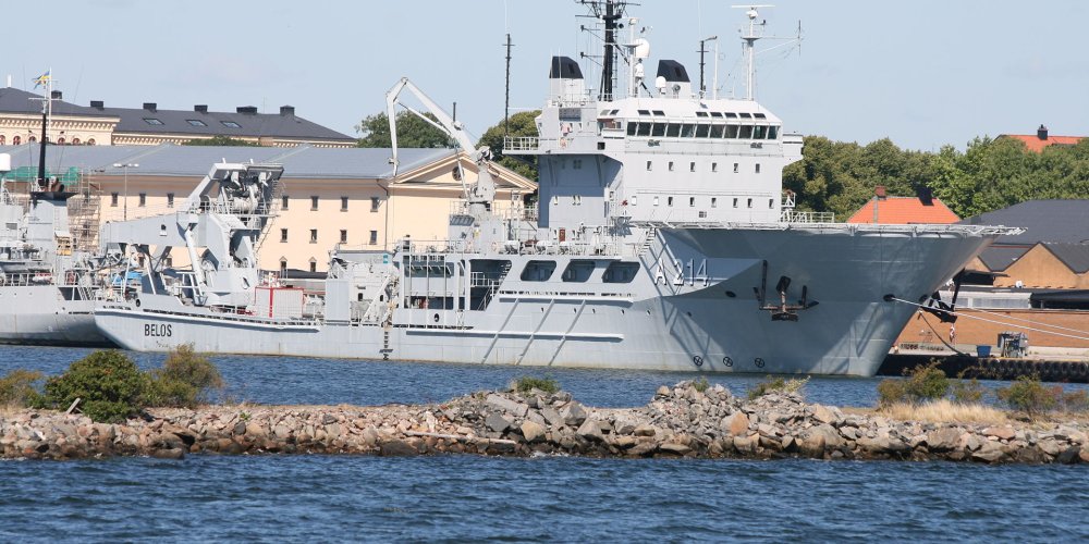 Корабль ВМС Швеции будет участвовать в расследовании обстоятельств повреждения Estlink 2