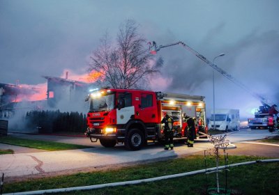 В Выру в результате пожара погиб человек