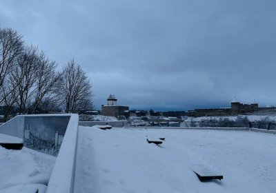 В Нарве открыта смотровая площадка «5-кроновый вид»