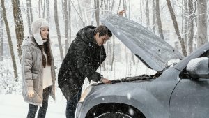 PZU: этой зимой автопомощь потребовалась в 1520 случаях