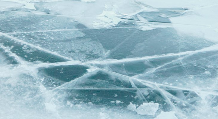 Спасательный департамент запрещает выход на лед внутренних водоемов в западных уездах