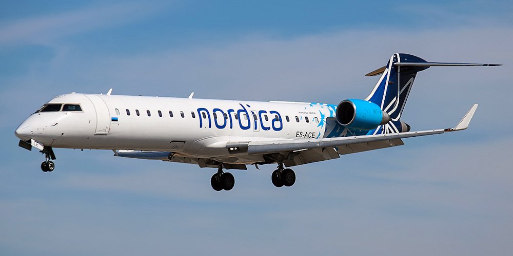 Убытки эстонского авиаперевозчика Nordica в первом полугодии составили 7,6 млн евро